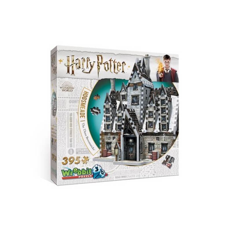Wrebbit3D: Harry Potter Hogsmeade The Three Broomsticks - 3D Puzzle (395pc Jigsaw) Board Game
