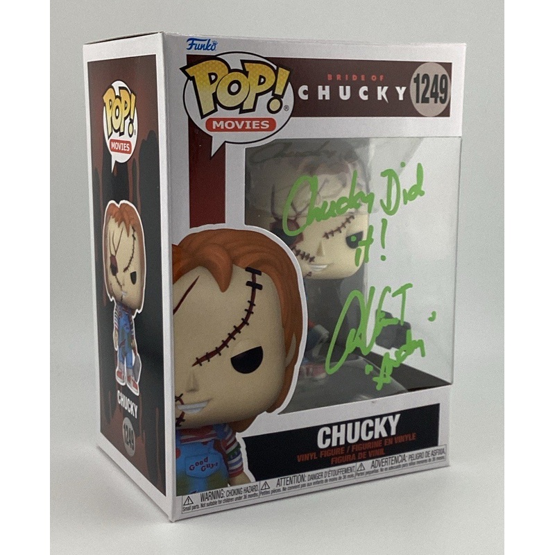 Funko Movie Bride Of Chunky Signed Alex Vincent: Chucky #1249