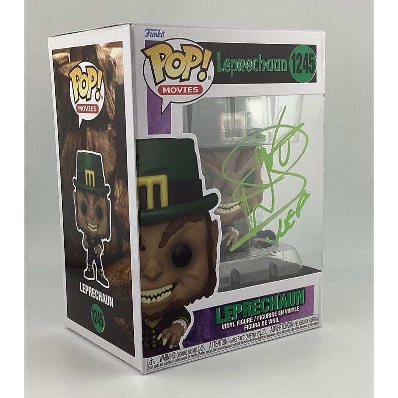 Funko Movie Pop! Vinyl: Leprechaun - Leprechaun #1245 Signed Warwick David