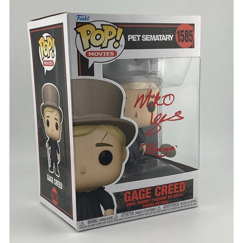 Funko Pet Sematary : Gage Creed #1585 Signed Milo Hughes