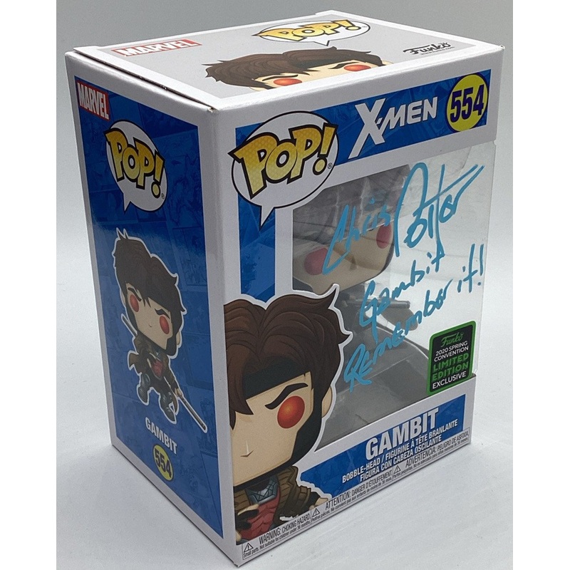 Funko Pop! Marvel - Gambit - Emerald City Comic Con Walgreens (Exclusive) Signed