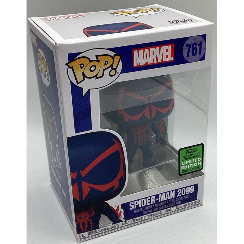 Funko Pop! Marvel Spider-Man 2099 2021 Spring Convention Limited Edition #761