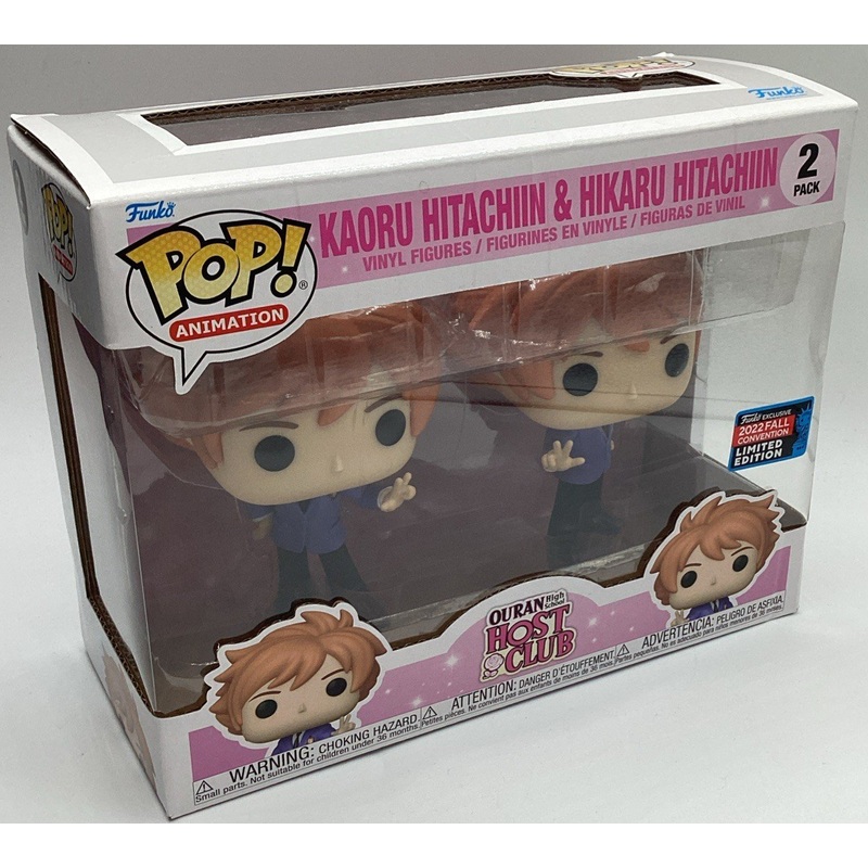Funko Pop! Ouran High School Host Club Kaoru & Hikaru Hitachiin Fall Convention
