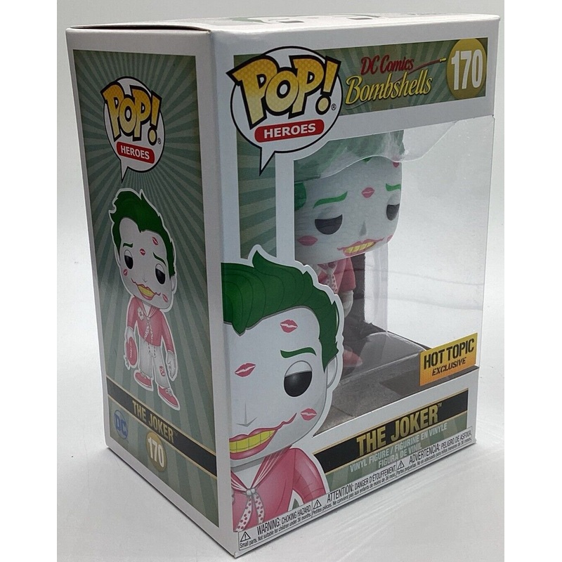 Funko Pop! Vinyl: DC Comics - The Joker (Pink) (White) #170 - Hot Topic (HT)