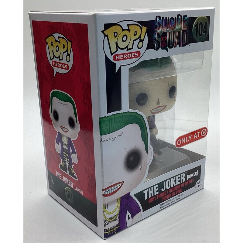 Funko Pop! Vinyl: DC Universe - The Joker (Boxer) - Target (Exclusive) #104