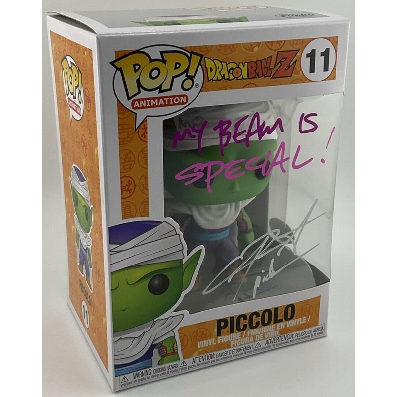 Funko Pop! Vinyl: Dragon Ball - Piccolo #11 Signed By Christopher Sabat