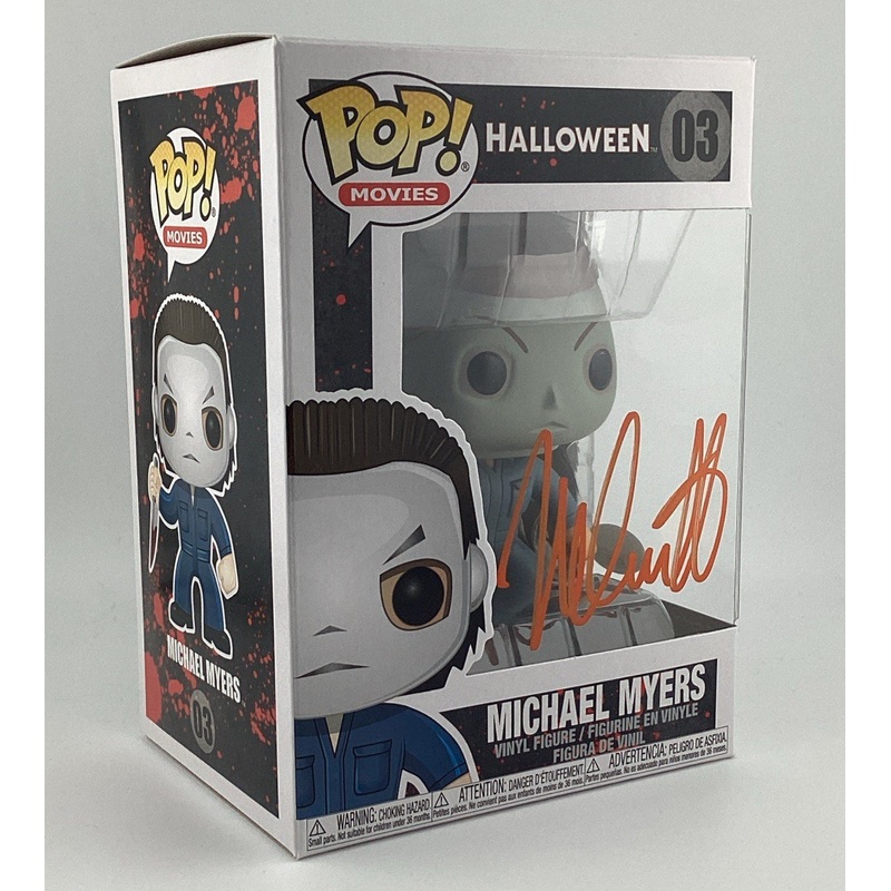 Funko Pop! Vinyl: Halloween - Michael Myers #3 Signed Nick Castle
