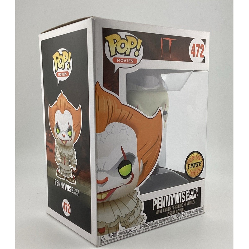 Funko Pop! Vinyl: IT Movie- Pennywise With Boat #472 LE Chase