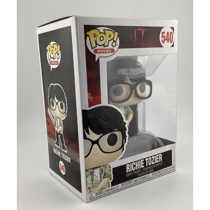 Funko Pop! Vinyl: IT Movie - Richie Tozier (Holding Bat) #540