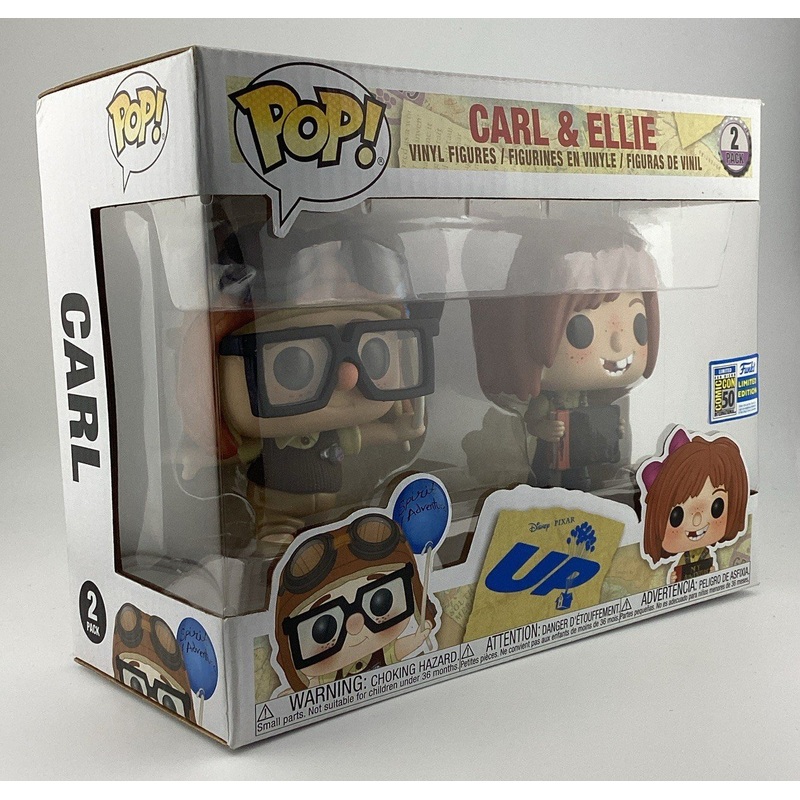 Funko Pop! Vinyl: Pixar - Carl & Ellie - Box Lunch San Diego Comic Con Funko LE