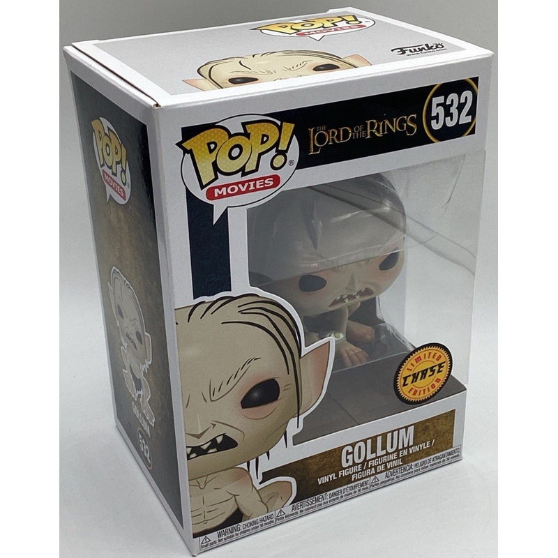Funko Pop! Vinyl: The Lord of the Rings - Gollum (w/ Fish) (Chase) #532
