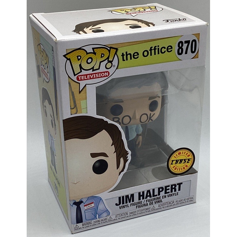 Funko Pop! Vinyl: The Office - Jim Halpert (Chase) #870 Limited Edition