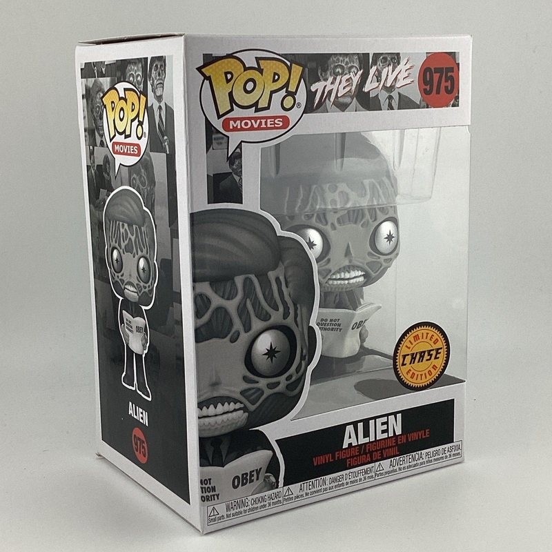Funko Pop! Vinyl: They Live Movie Alien (Chase) (Black & White) #975