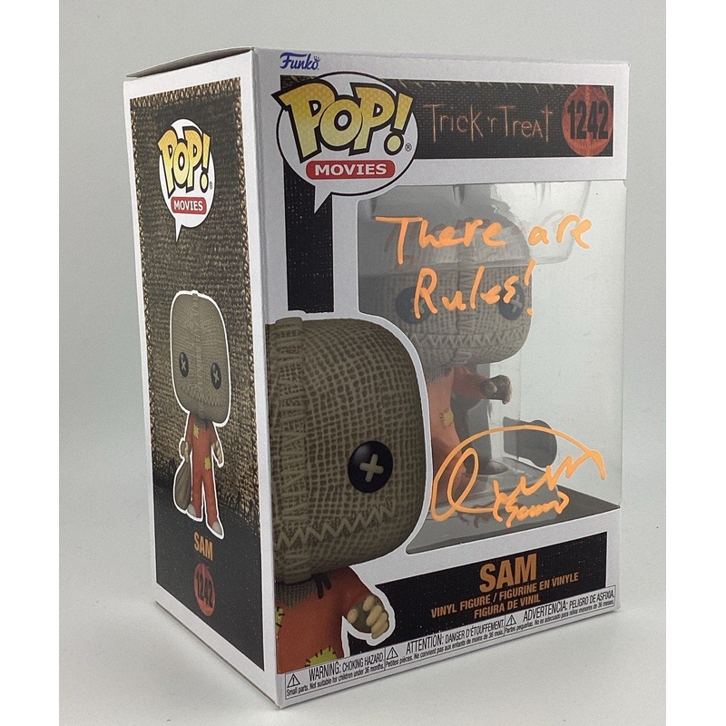 Funko Pop! Vinyl: Trick 'r Treat - Sam #1242 Signed Quinn Lord