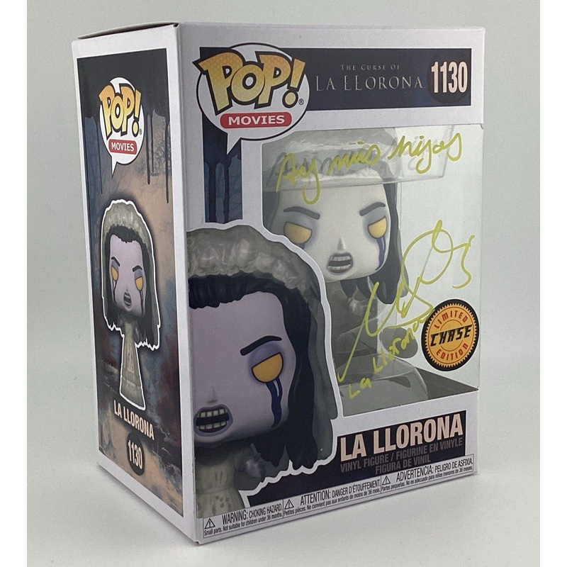 Funko The Curse Of Llorona:La LLorona (Chase) #1130 Signed Marisol Ramirez #1130