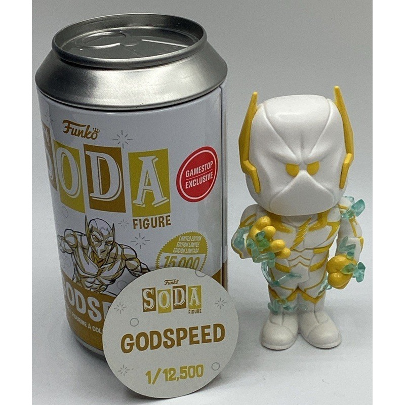 Funko Vinyl Soda: DC Universe - Godspeed - GameStop (Exclusive) 1/12,500 PCS