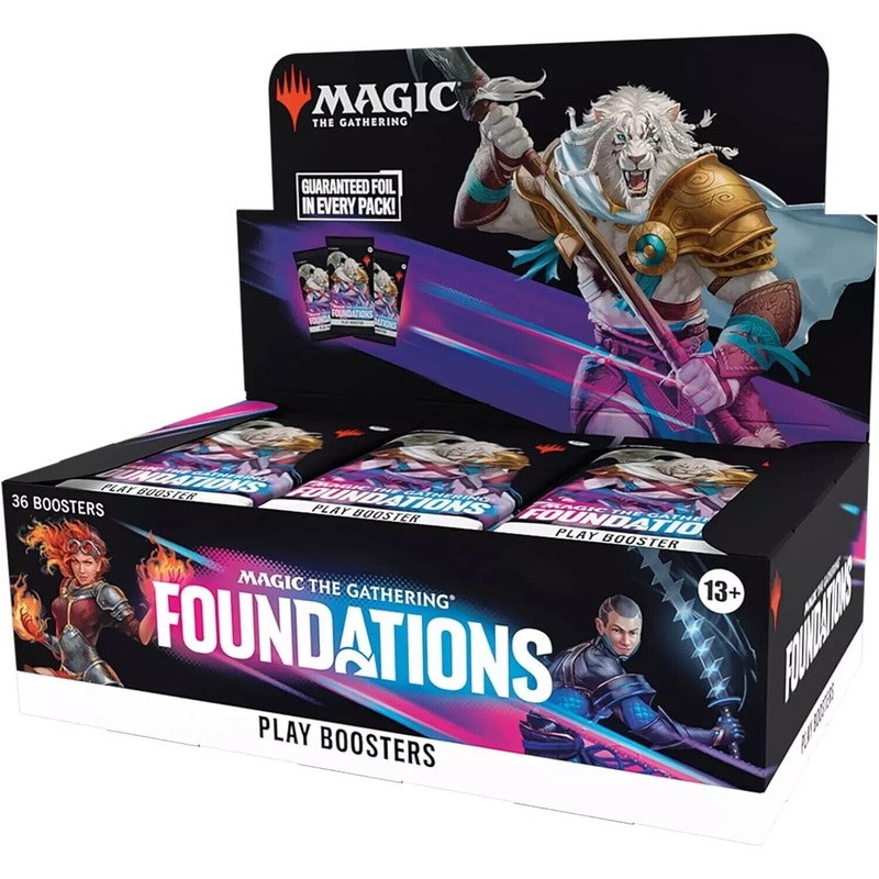 Sealed Magic the Gathering Foundations Play Booster Display Box