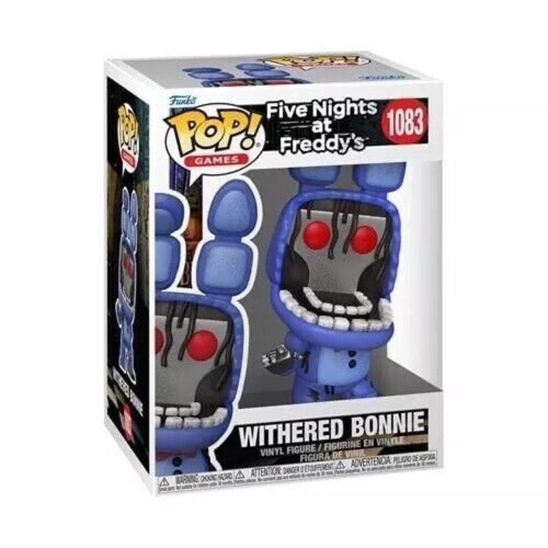 Withered Bonnie Funko Pop! Games Five Nights at Freddy's - Approx. 5 1/4" Collectible Vinyl Figure #1083 with Display Box Protector Case