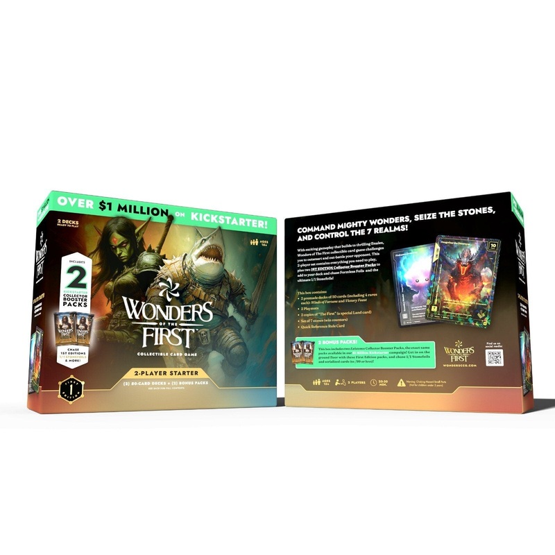 Wonders of the First 2-Player Starter Kit includes 2 Collector Booster Packs