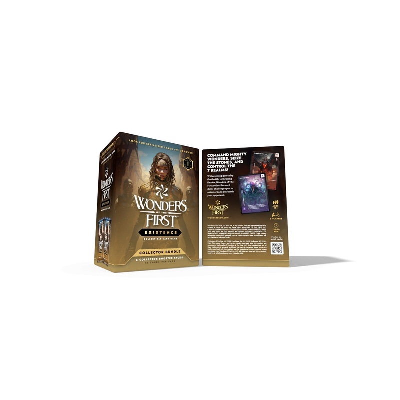 Wonders Of The First Existence Collector Bundle Box 6 Pack 1st Edition TCG WOTF