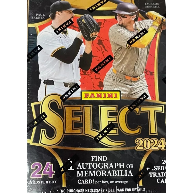 2024 Panini Select Baseball Factory Sealed Hobby Blaster Box