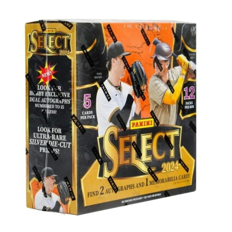 2024 Panini Select Baseball Factory Sealed Hobby Box