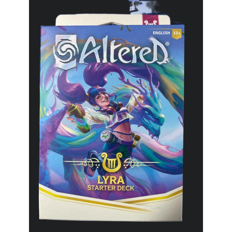 Altered TCG: Beyond the Gates Lyra Starter Deck  1 Trading Card Pack, Deck-Building Strategy Game, English Edition