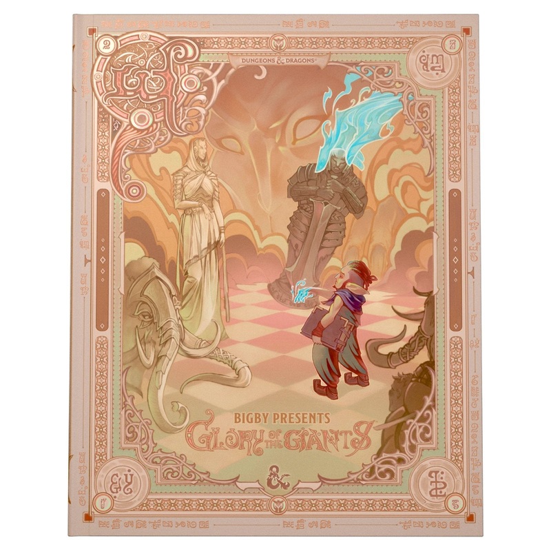 D&D Bigby Presents Glory of the Giants  Alternate Cover | Dungeons & Dragons Book, Giant Lore, Collector's Edition