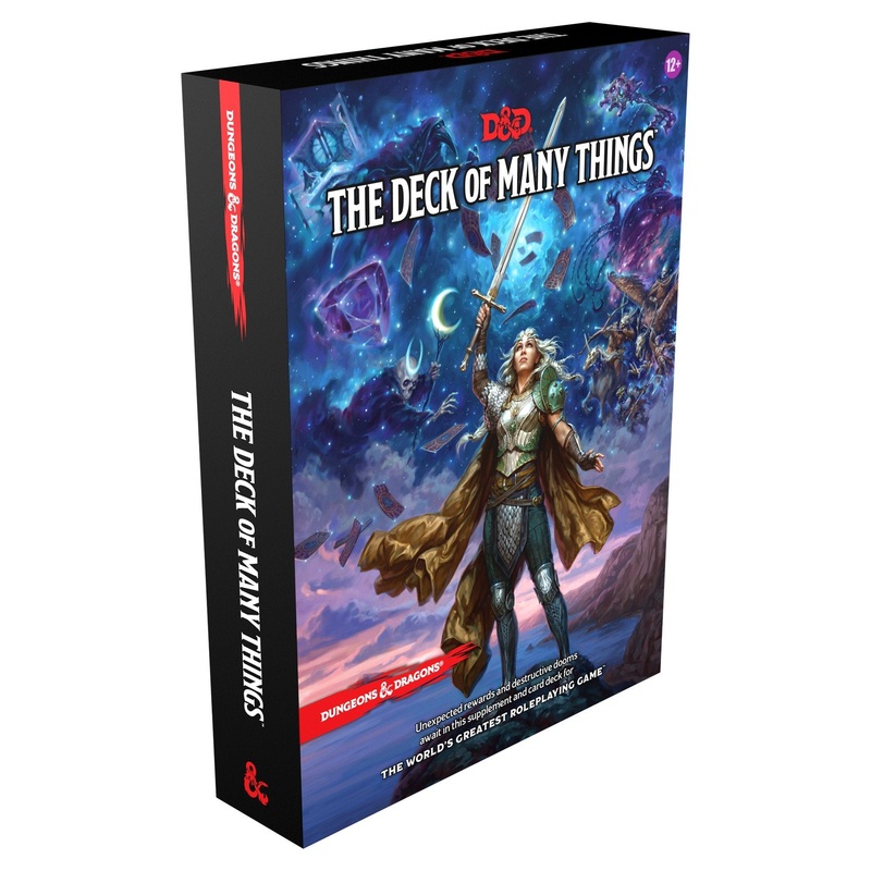 Dungeons & Dragons the Deck of Many Things - 5E Includes the Book of Many Things
