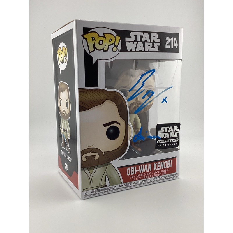 Funko Pop: Star Wars - Obi-Wan Kenobi (Young) - Smuggler's Bounty EX Sign Ewan M