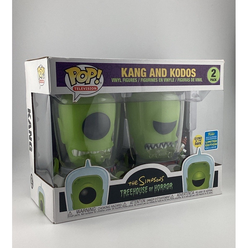 Funko Pop! The Simpsons - Kang and Kodos (Glow in the Dark) - GameStop