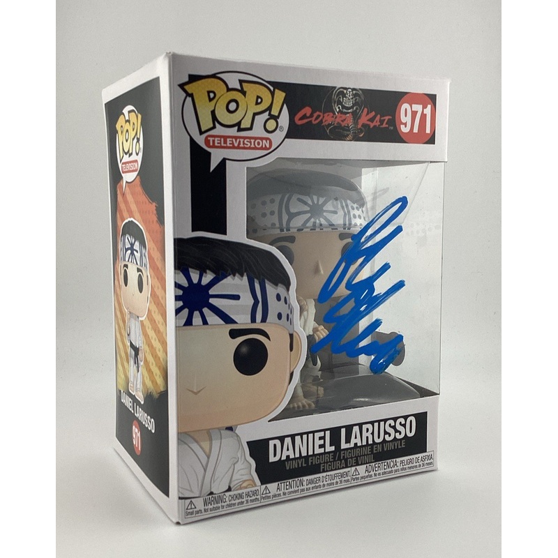 Funko Pop! Vinyl: Daniel LaRusso #971 Signed And Authenticated