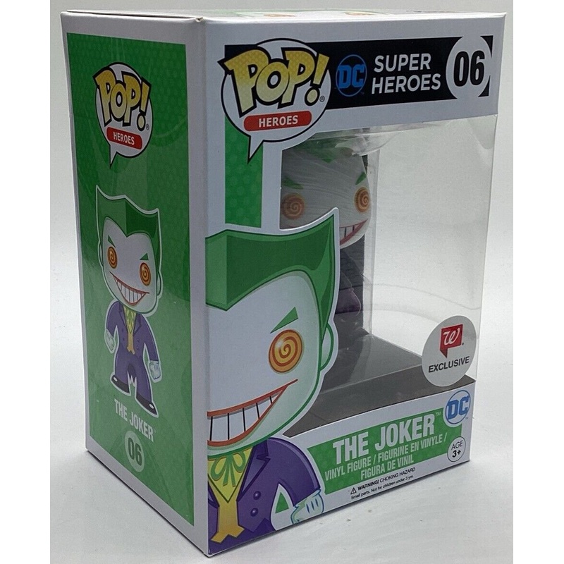 Funko Pop! Vinyl: DC Comics - Black Suit Classic Joker #06 Walgreens Exclusive