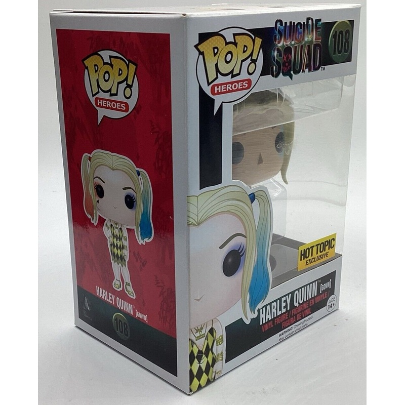 Funko Pop! Vinyl: DC Universe - Harley Quinn - Hot Topic (Exclusive) #108