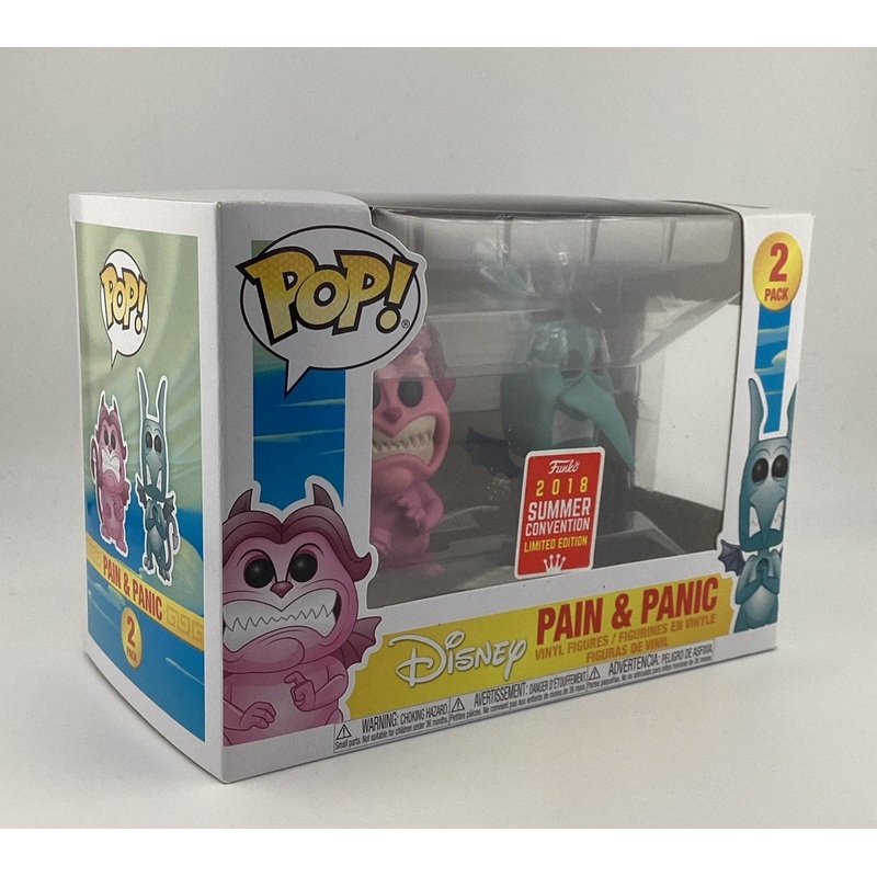 Funko Pop! Vinyl: Disney - Hercules - 2 Pack - Pain and Panic - San Diego Comic