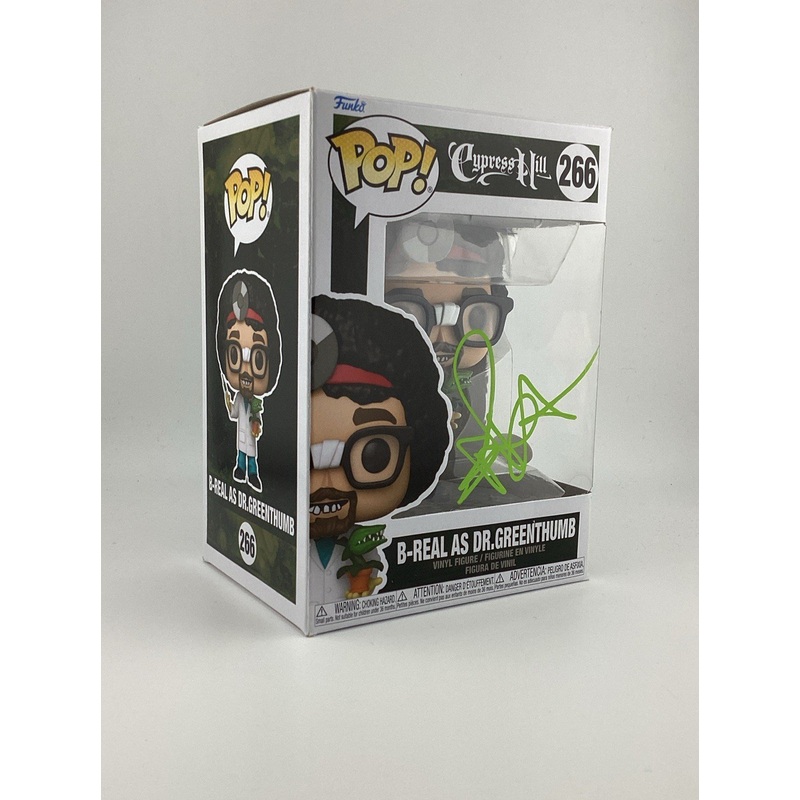 Funko Pop! Vinyl: Dr. Greenthumb #266 Signed B-Real JSA Cert