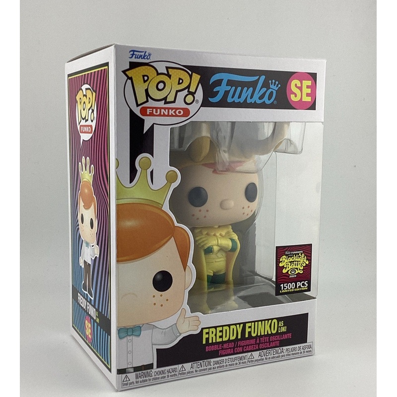 Funko Pop! Vinyl: Freddy Funko As Loki  #SE Blacklight Battle 1500pcs Fundays