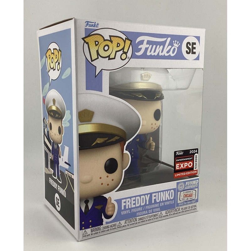 Funko Pop! Vinyl: Freddy Funko - Freddy Funko Pilot (C2E2) - Chicago CC 3000PCS
