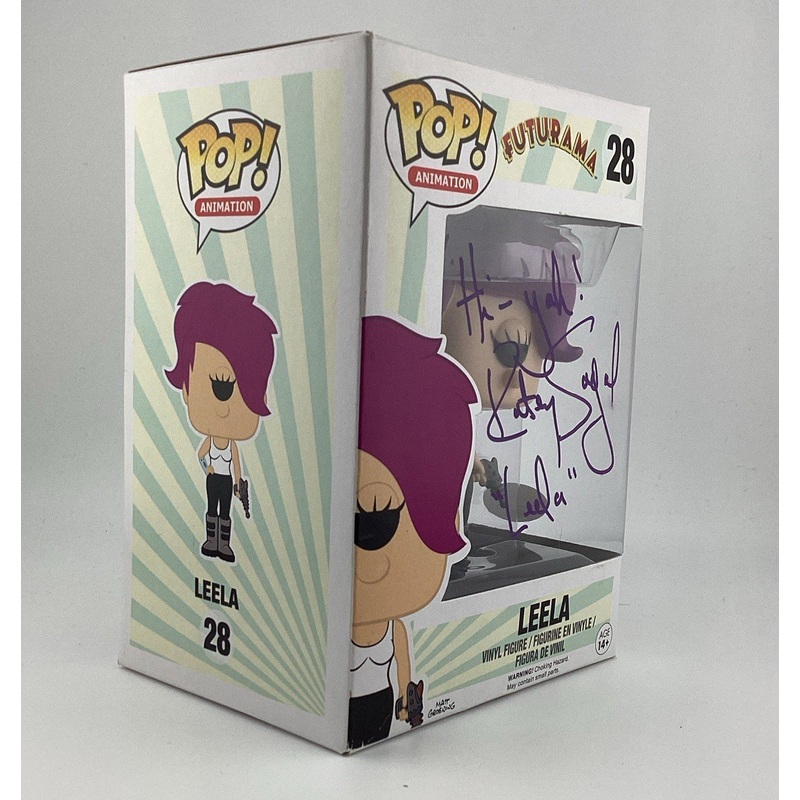 Funko Pop! Vinyl: Futurama - Turanga Leela #28 Signed Katey S
