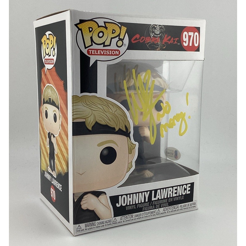 Funko Pop! Vinyl: Johnny Lawrence #970 Signed William Zabka