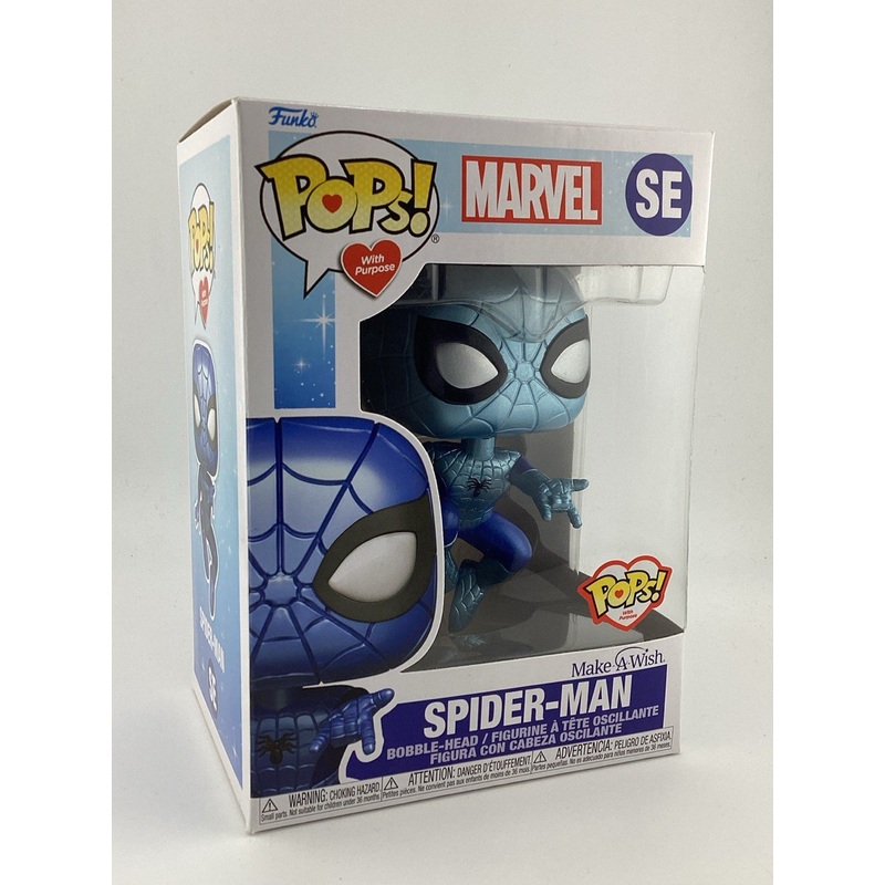 Funko Pop! Vinyl: Marvel - Spider-Man (Metallic) Make A Wish #SE