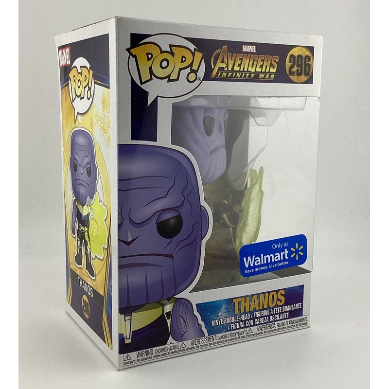 Funko Pop! Vinyl: Marvel - Thanos (Action Pose) - Walmart (Exclusive) #296