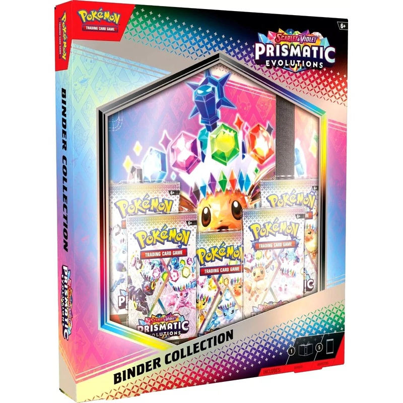 Pokemon TCG Scarlet & Violet Prismatic Evolutions Binder Collection