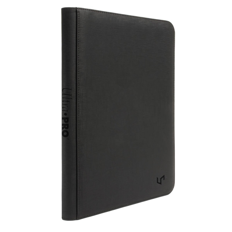 Ultra Pro PRO Binder: 9-Pocket Zippered - Premium Black