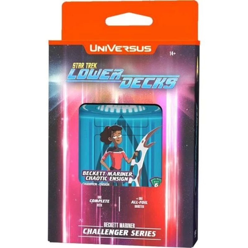 UniVersus: Star Trek Lower Decks CCG - Challenger Series Decks - Beckett Mariner, Chaotic Ensign