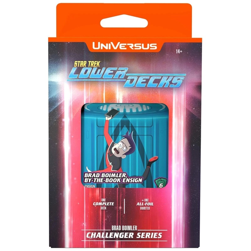 UniVersus: Star Trek Lower Decks CCG - Challenger Series Decks - Brad Boimler, By-The-Book Ensign