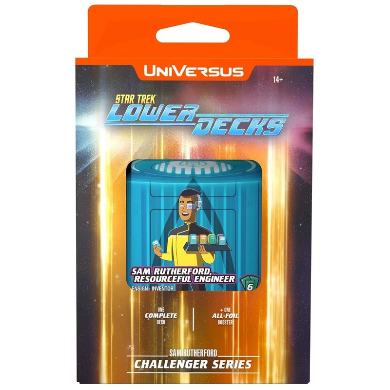 UniVersus: Star Trek Lower Decks CCG - Challenger Series Decks - Sam Rutherford, Resourceful Engineer