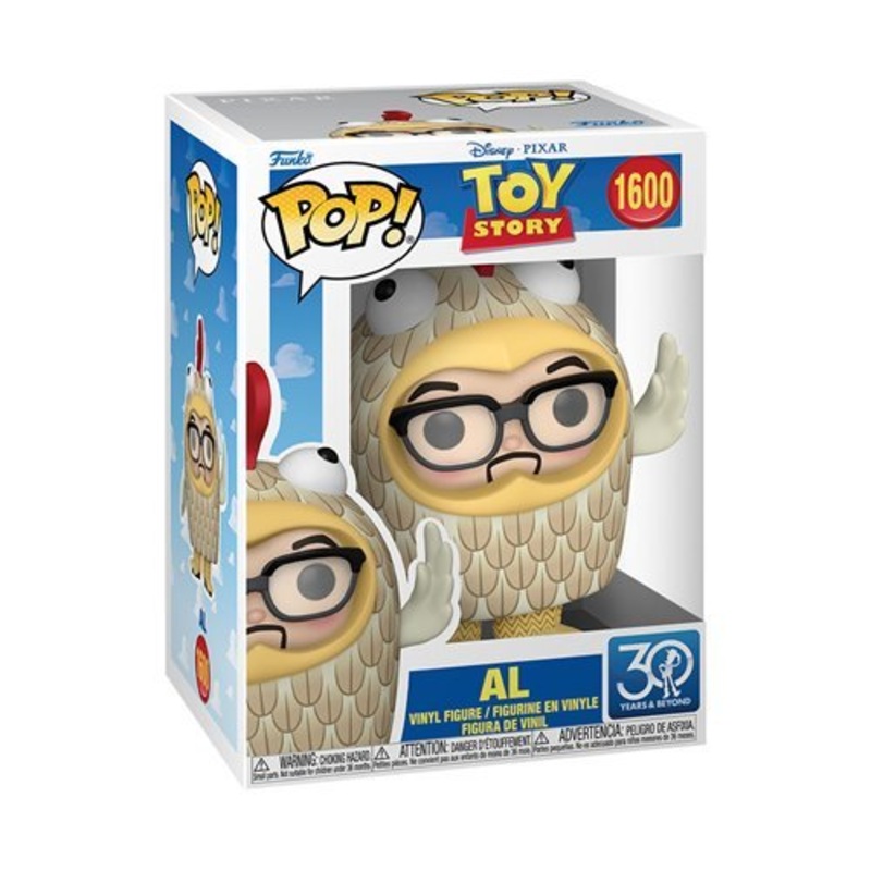 AL #1600 Funko Pop! Toy Story 30th Anniversary - Approx. 5" Collectible Vinyl Figure Bundled with Display Box Protector Case
