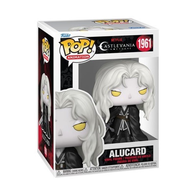 Alucard Funko Pop! Animation Castlevania: Nocturne Season 2 - Approx. 4" Collectible Vinyl Figure #1961 Bundled with Display Box Protector Case