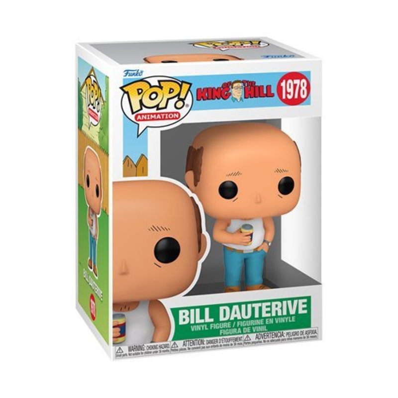 Boomhauer Funko Pop! Animation King of the Hill - Approx. 4" Collectible Vinyl Figure #1979 Bundled with Display Box Protector Case
